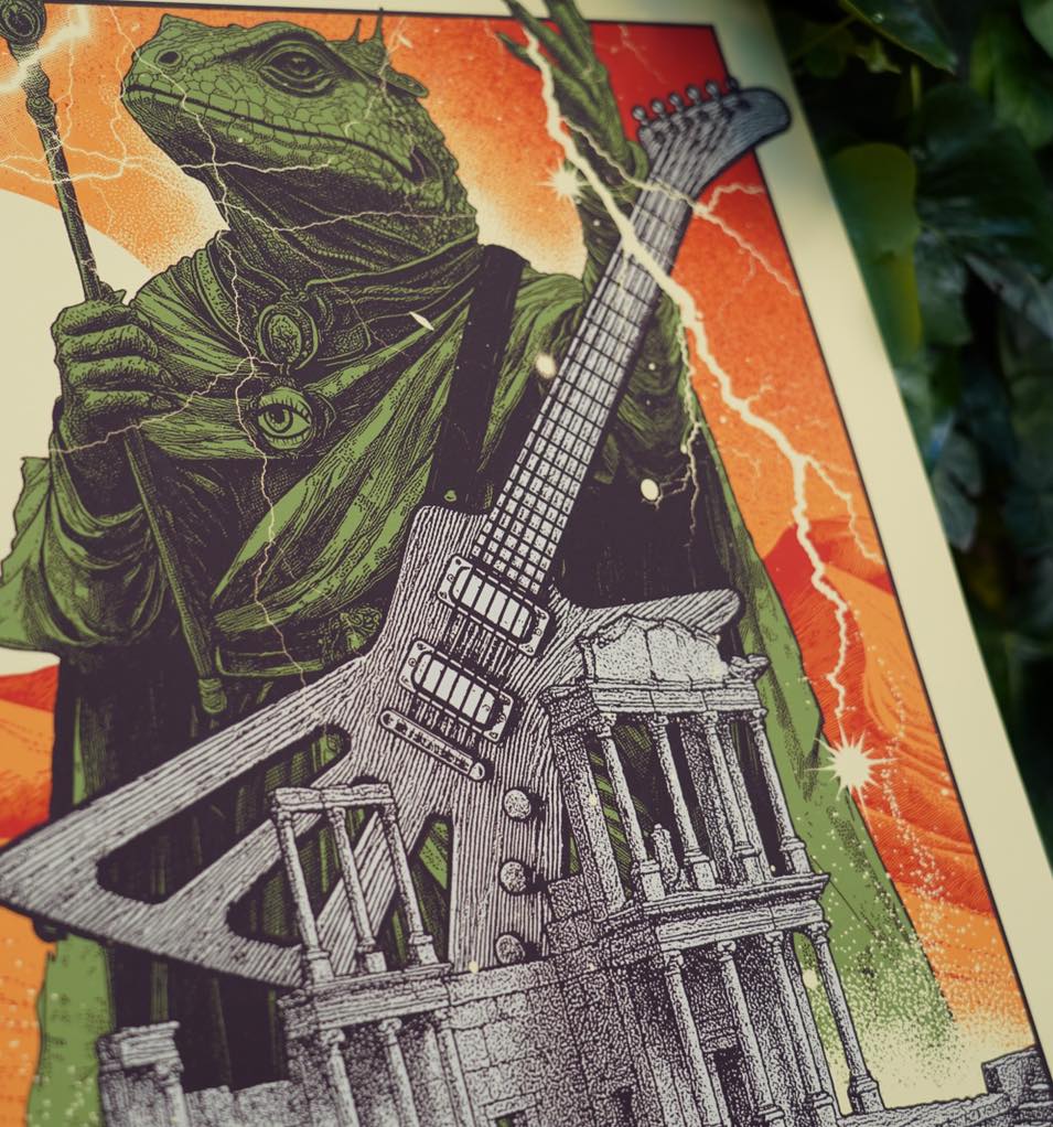 King Gizzard & the Lizard Wizard Ancient Theatre Plovdiv 2025 GIG POSTER