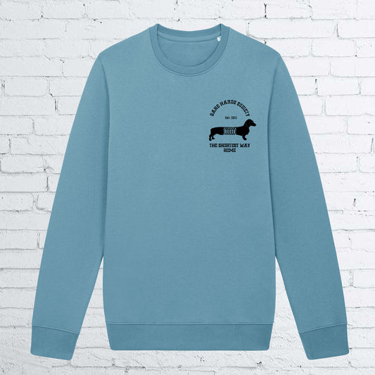 BHS DOG ATLANTIC BLUE UNISEX CREWNECK