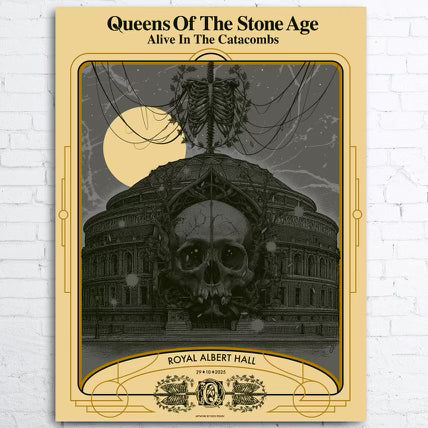 QOTSA Limited Edition Royal Albert Hall GIG POSTER London 2025
