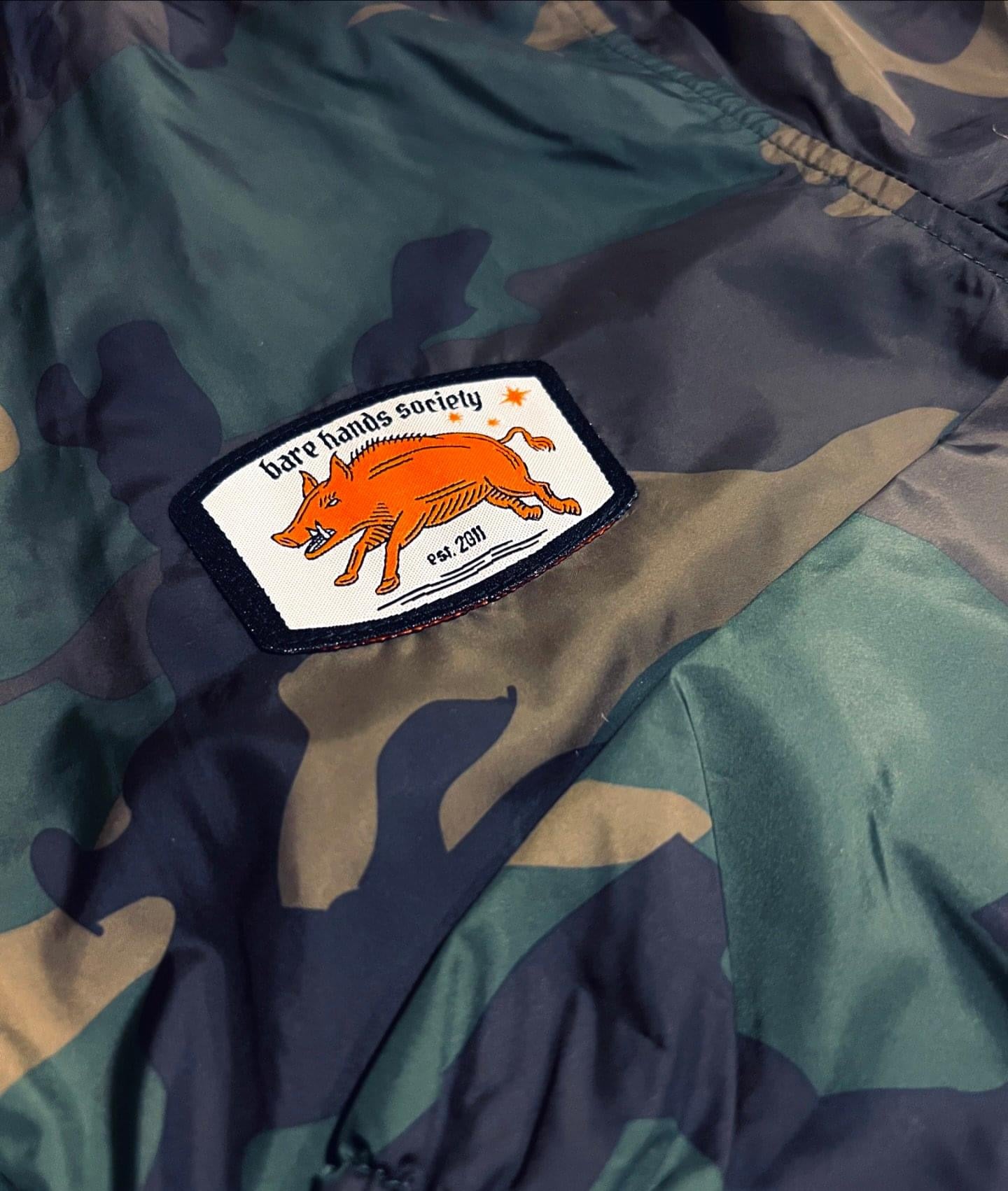 BARE HANDS SOCIETY "OUT OF OFFICE" OVER THE HEAD JACKET