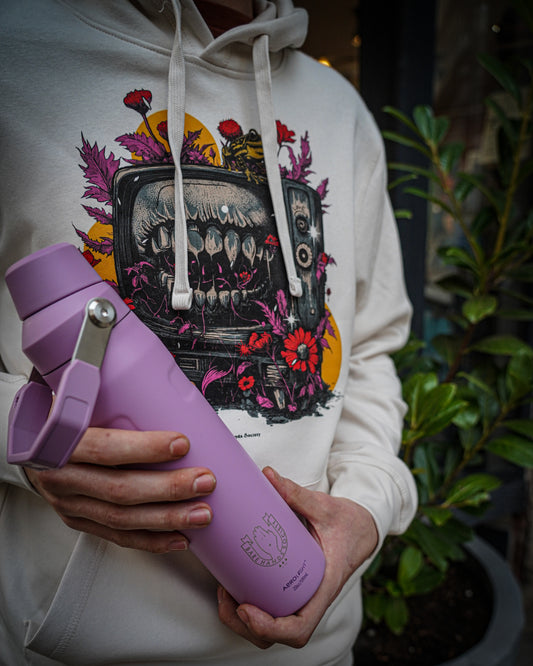 BHS "BETTER LOVERS" UNISEX VINTAGE WHITE HOODIE