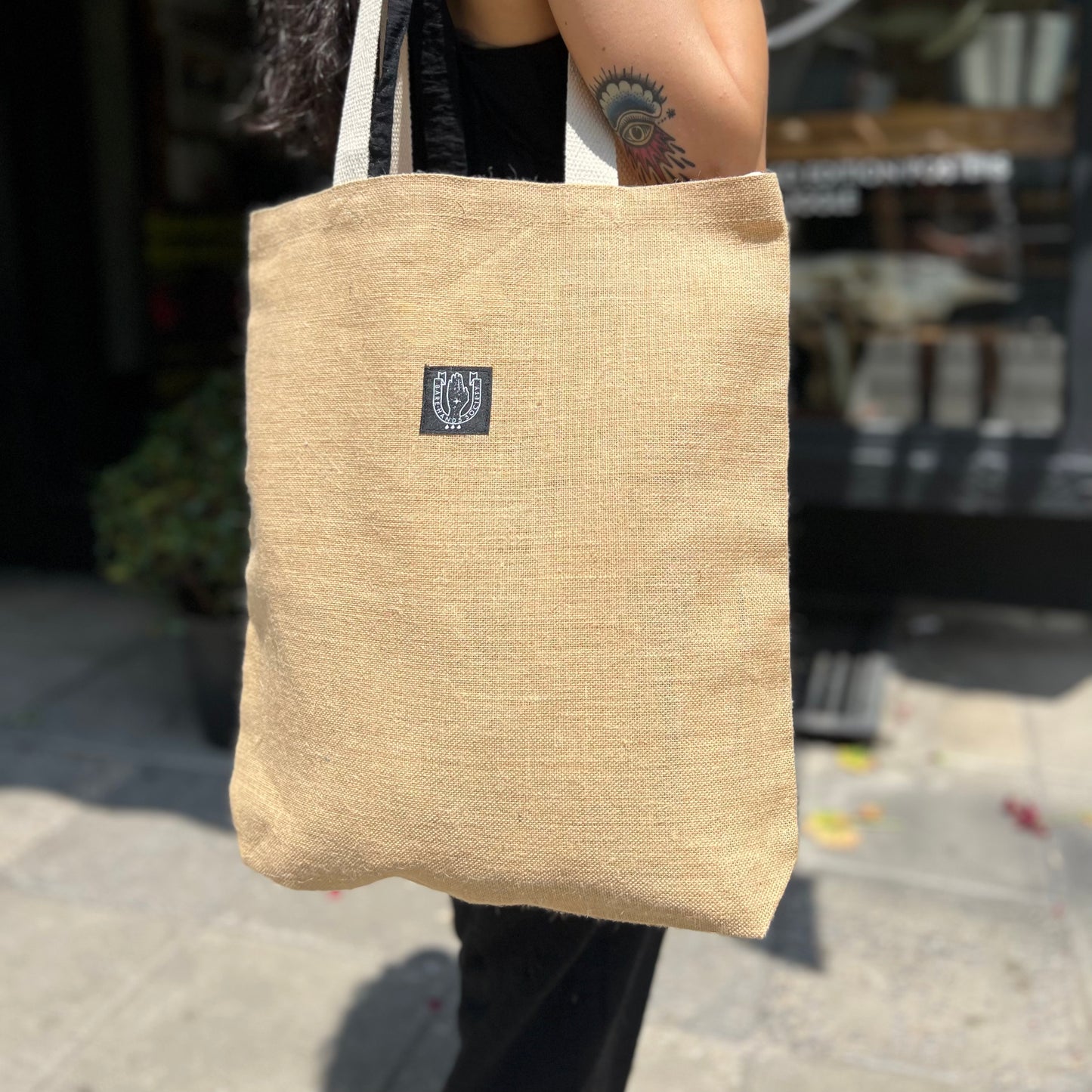 BHS Unlaminated Jute Bag