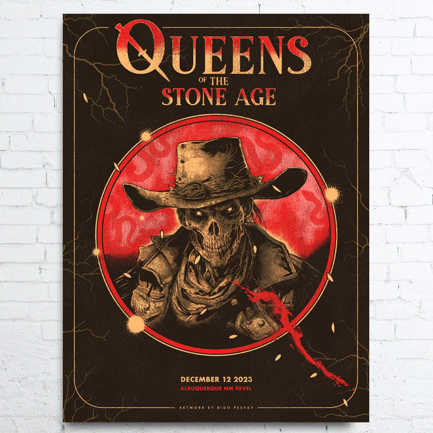 QOTSA Limited Edition Poster ALBUQUERQUE 2023