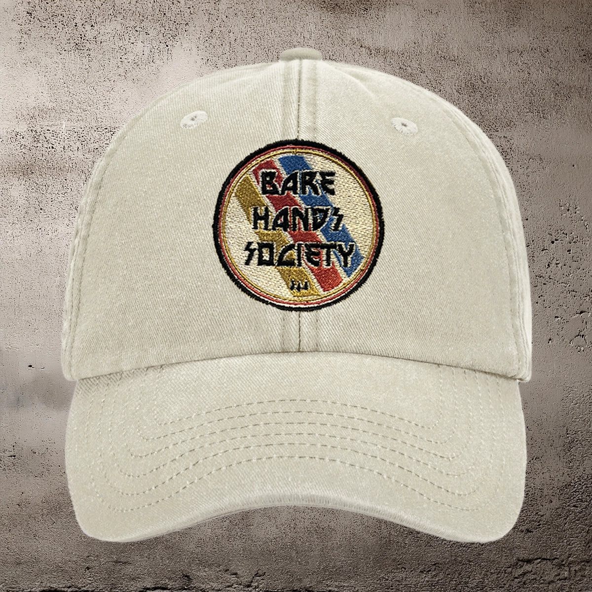 BHS KISS EMBROIDERY Six Panel Vintage Cap