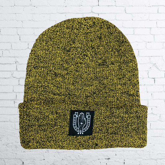 Bare Hands Society SQUARE LOGO HERITAGE BEANIE