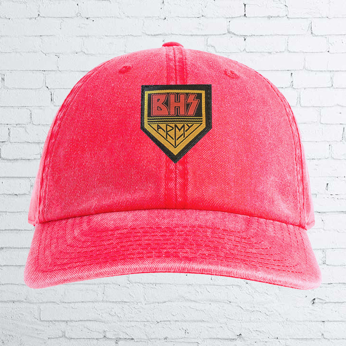 BHS ARMY LABEL Six Panel vintage Cap