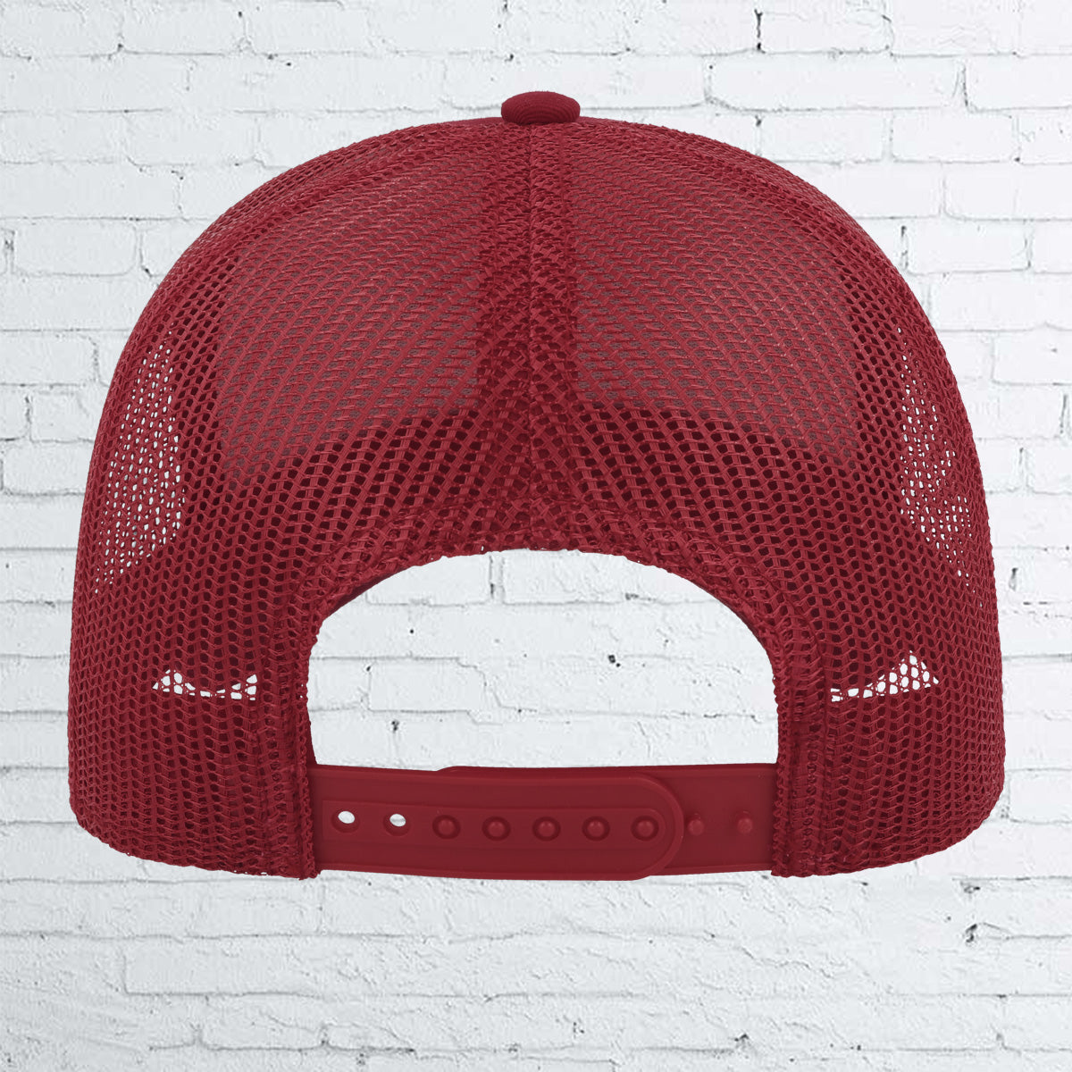 BHS "OUT OF OFFICE" LABEL Five Panel CANVAS Trucker Cap