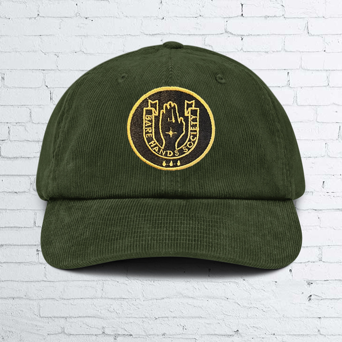 BHS LOGO Six Panel Corduroy Cap