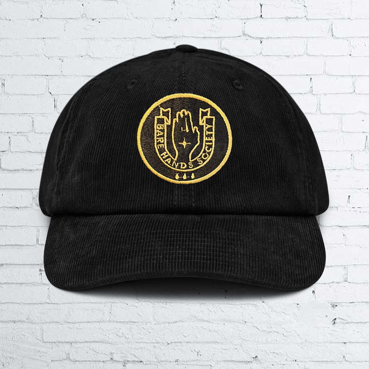 BHS LOGO Six Panel Corduroy Cap