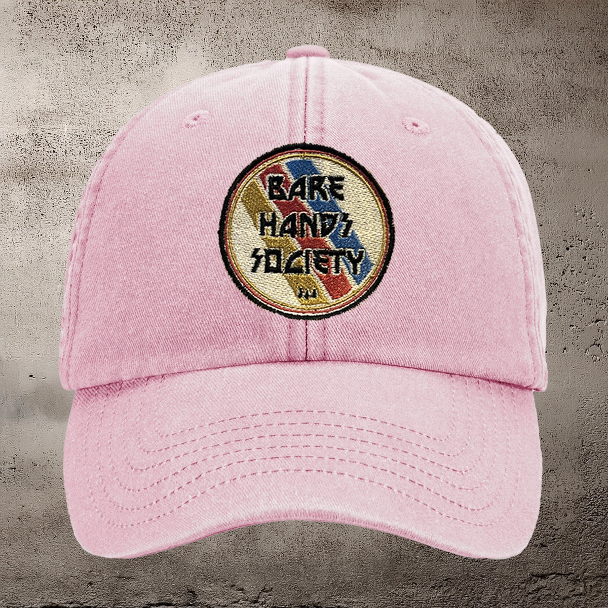 BHS KISS EMBROIDERY Six Panel Vintage Cap