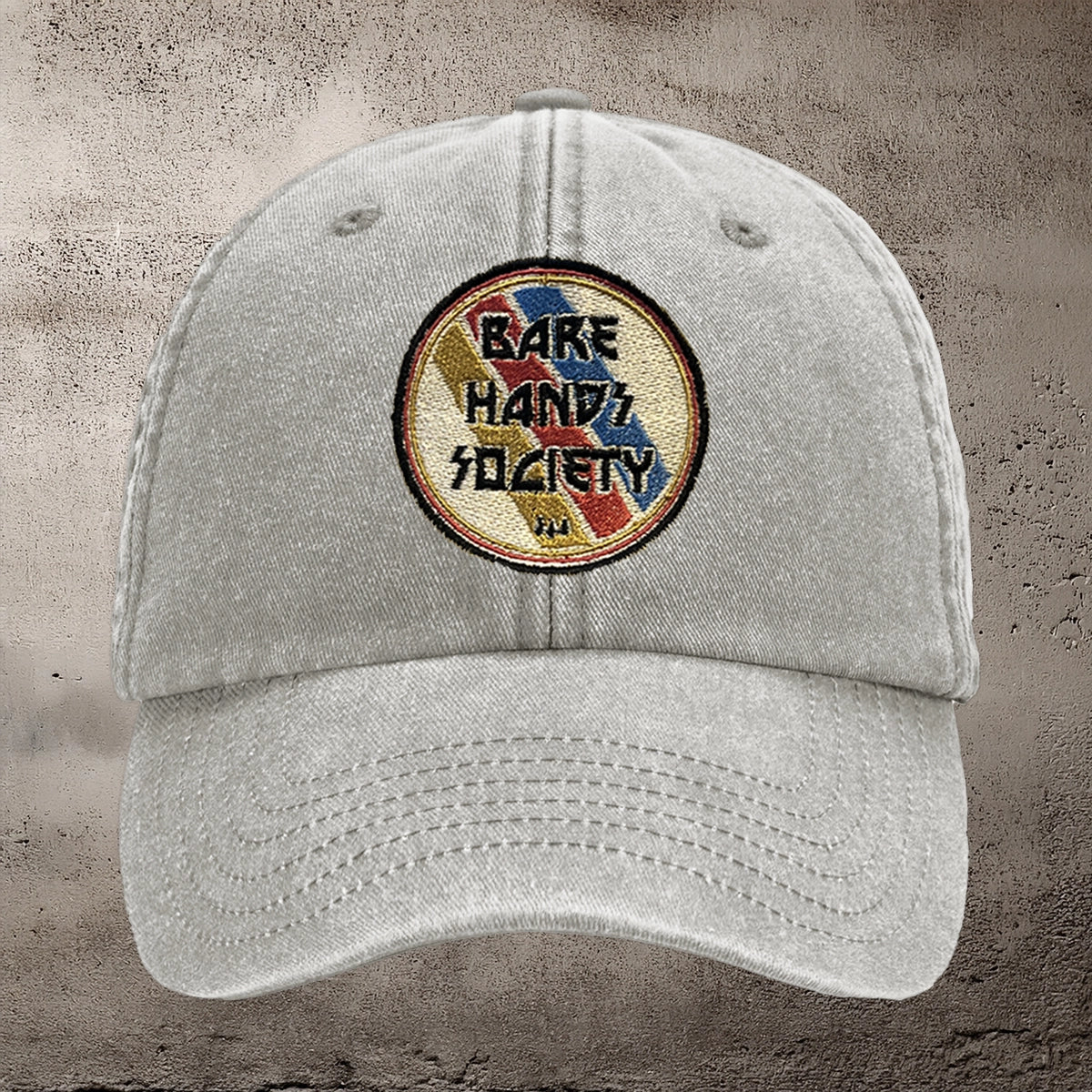 BHS KISS EMBROIDERY Six Panel Vintage Cap