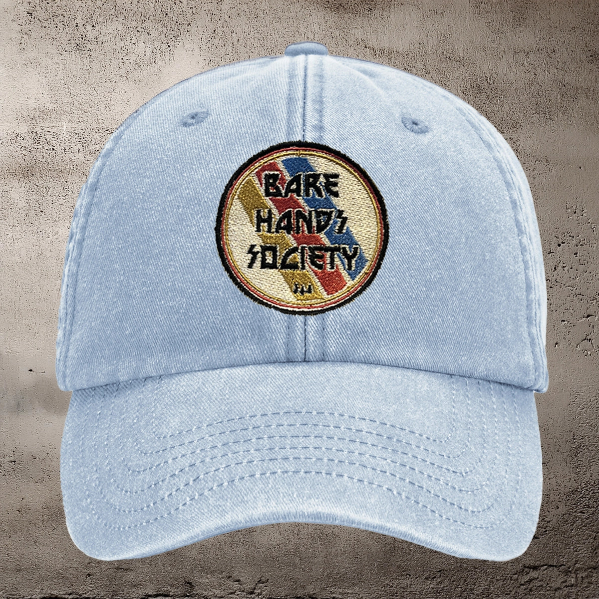 BHS KISS EMBROIDERY Six Panel Vintage Cap