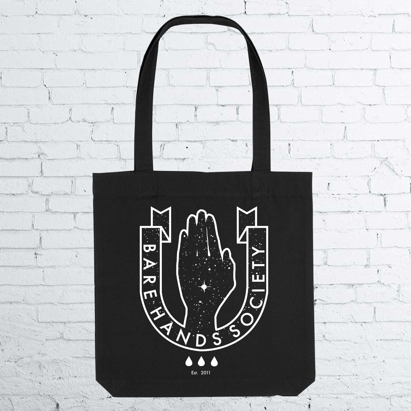 BHS LOGO Black Totebag