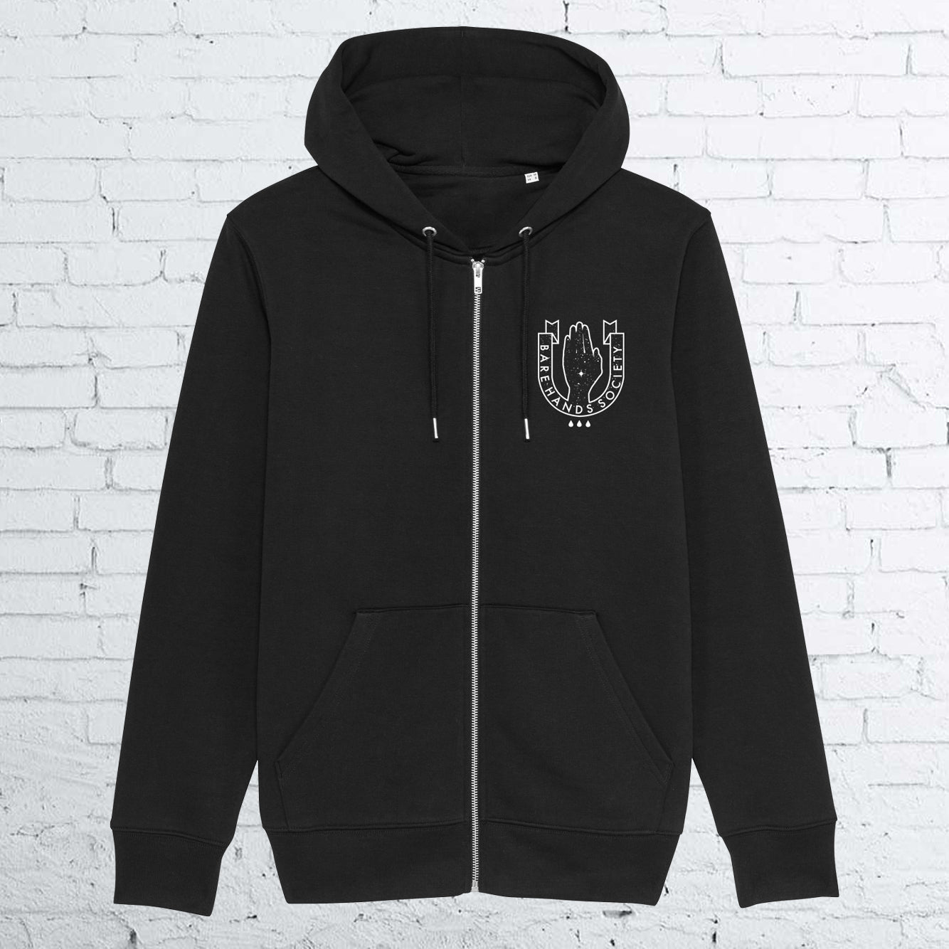 BHS LOGO UNISEX ZIP-THRU HOODIE SWEATSHIRT
