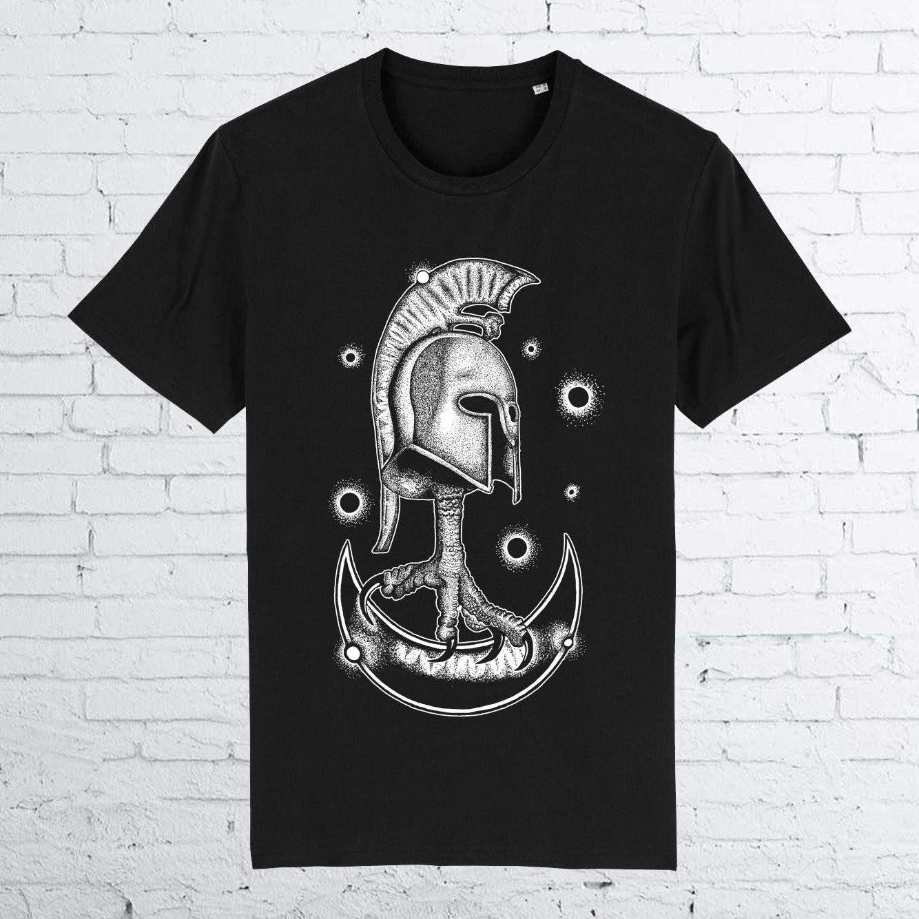 BARE HANDS SOCIETY HELMET UNISEX T-SHIRT