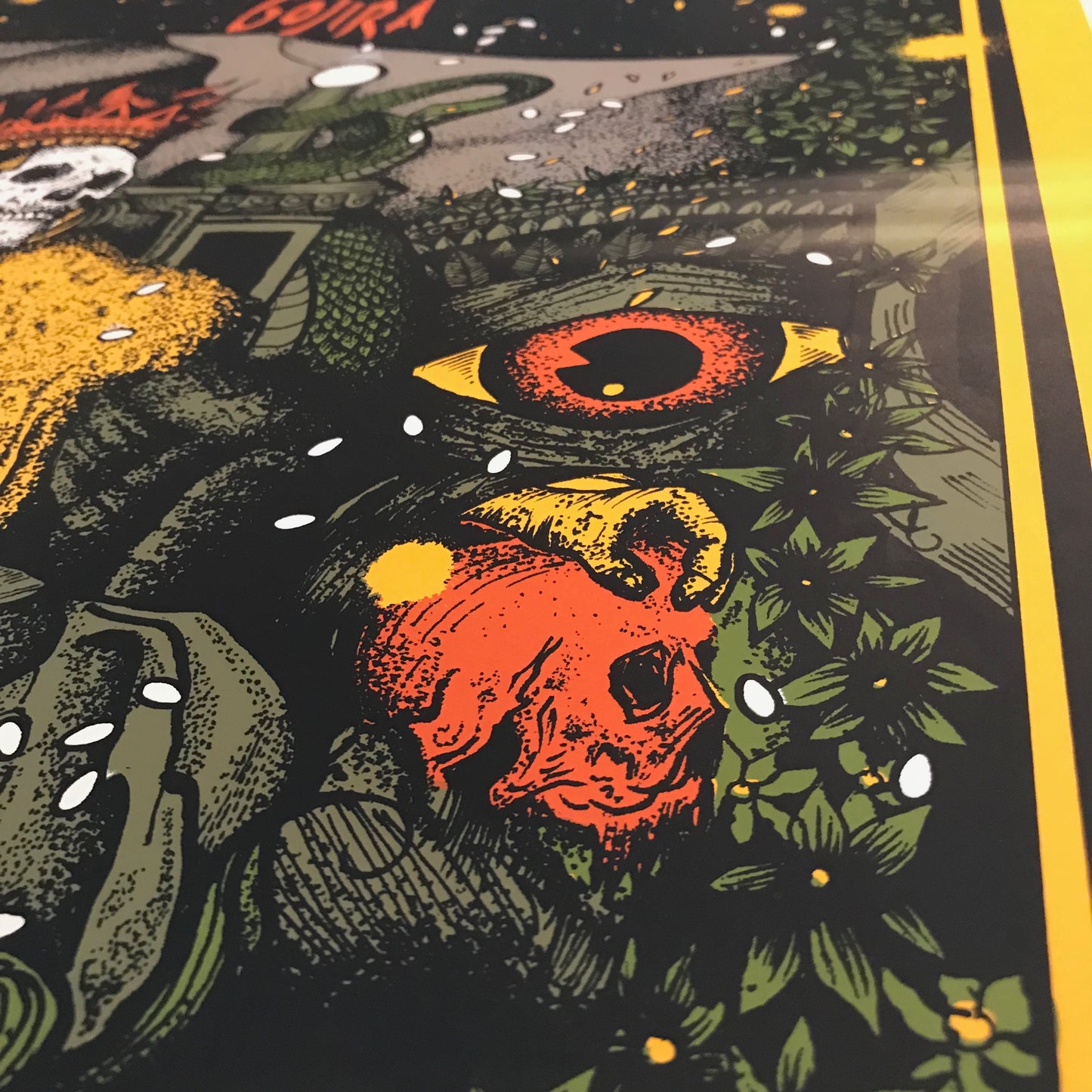 MASTODON / GOJIRA Limited Edition Screen Printed Poster 2018