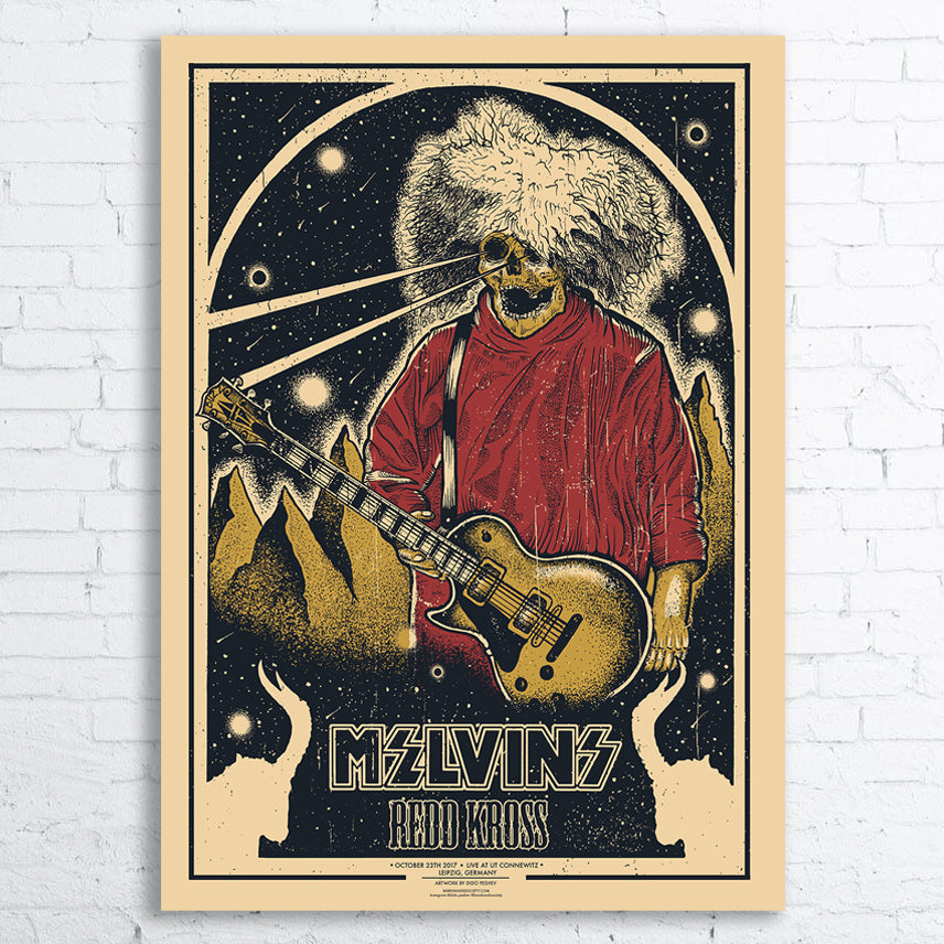 MELVINS Limited Edition Screen Printed Poster 2017