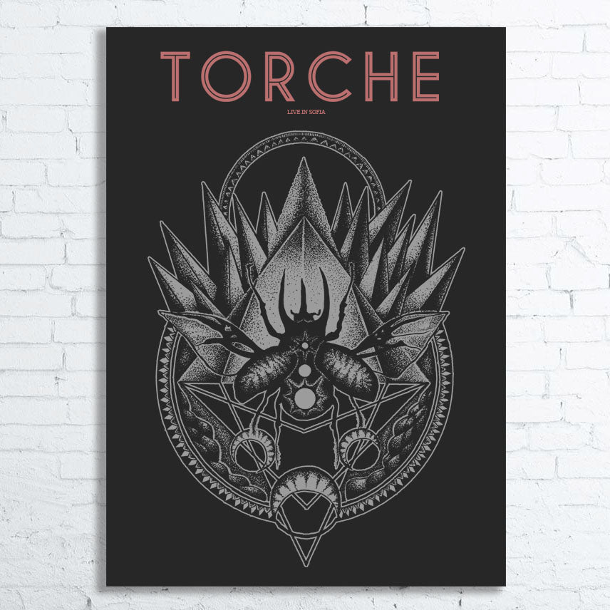 TORCHE Limited Edition Screen Printed Poster 2015