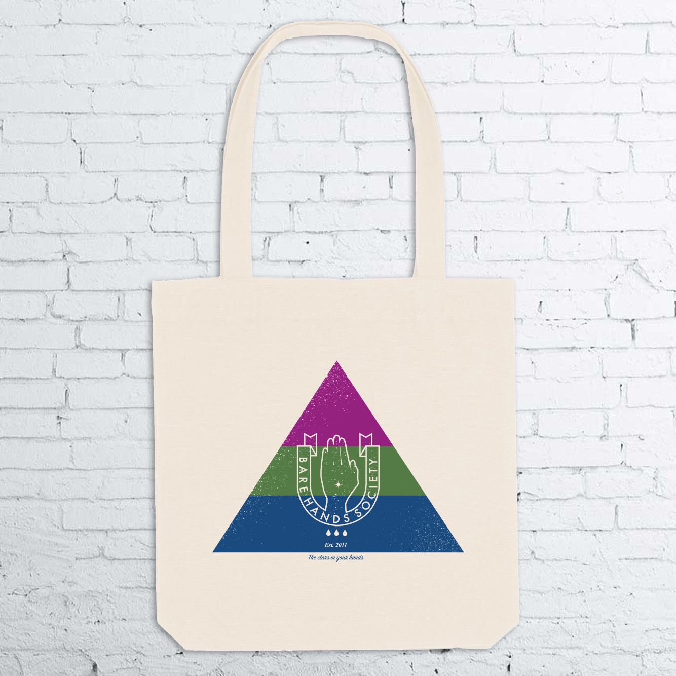 BHS TRIANGLE Natural Totebag