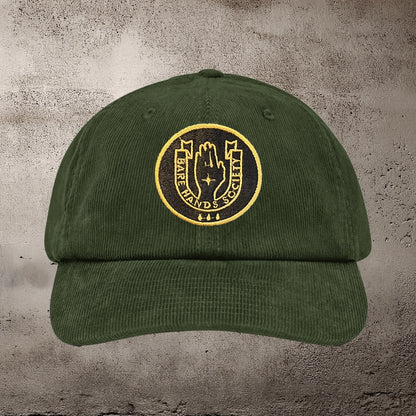 BHS LOGO Six Panel Unstructured Corduroy Cap