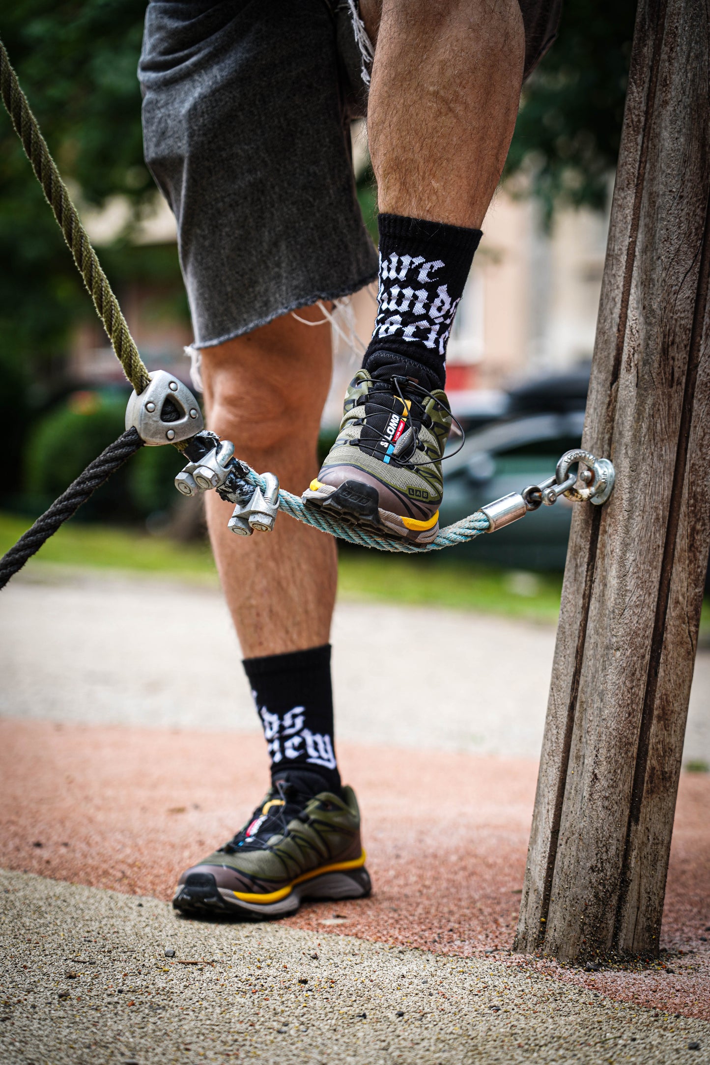 BHS THUNDER SKULL CREW SOCKS