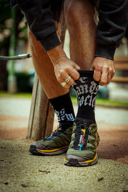BHS THUNDER SKULL CREW SOCKS