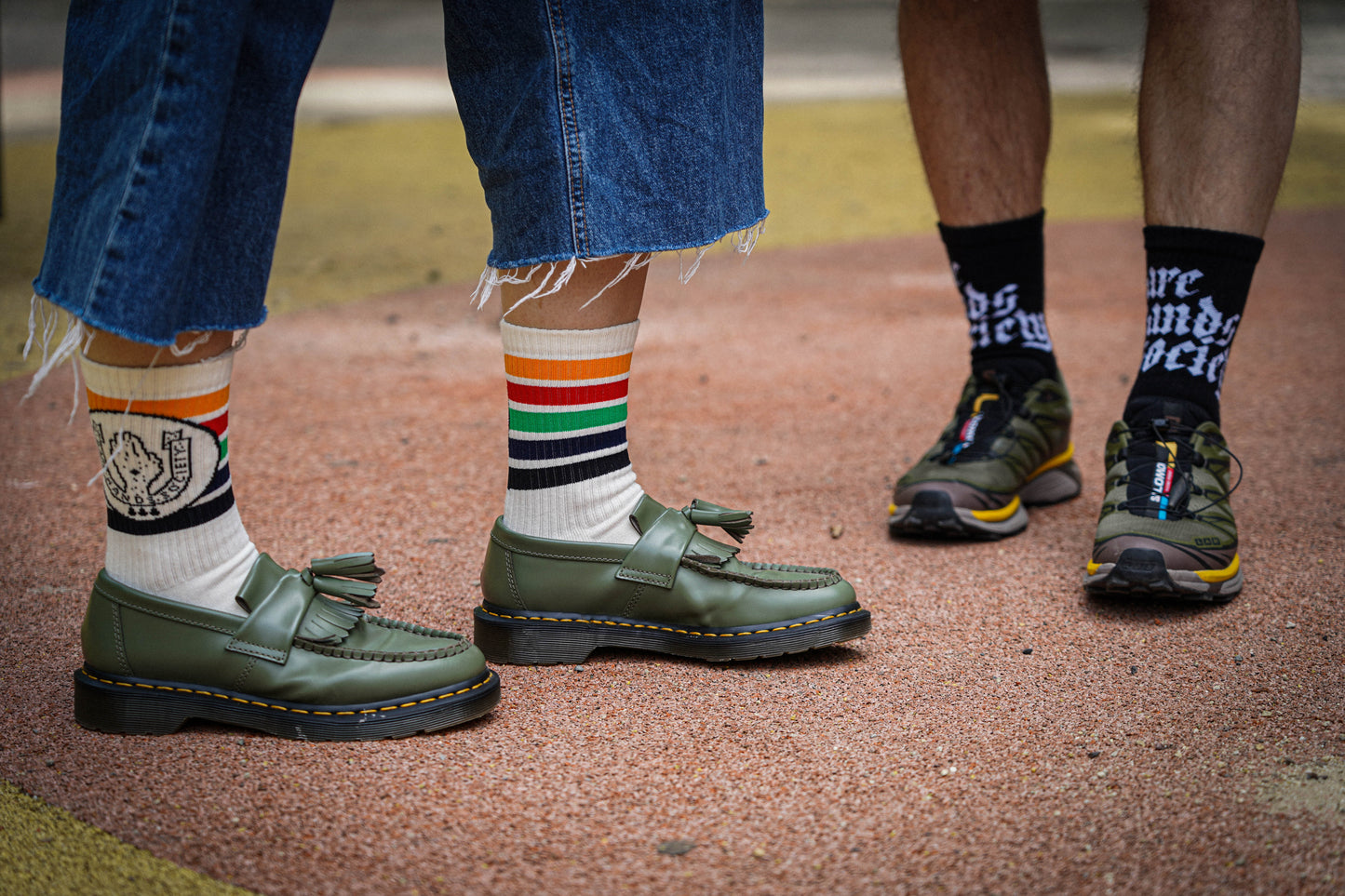 BHS THUNDER SKULL CREW SOCKS