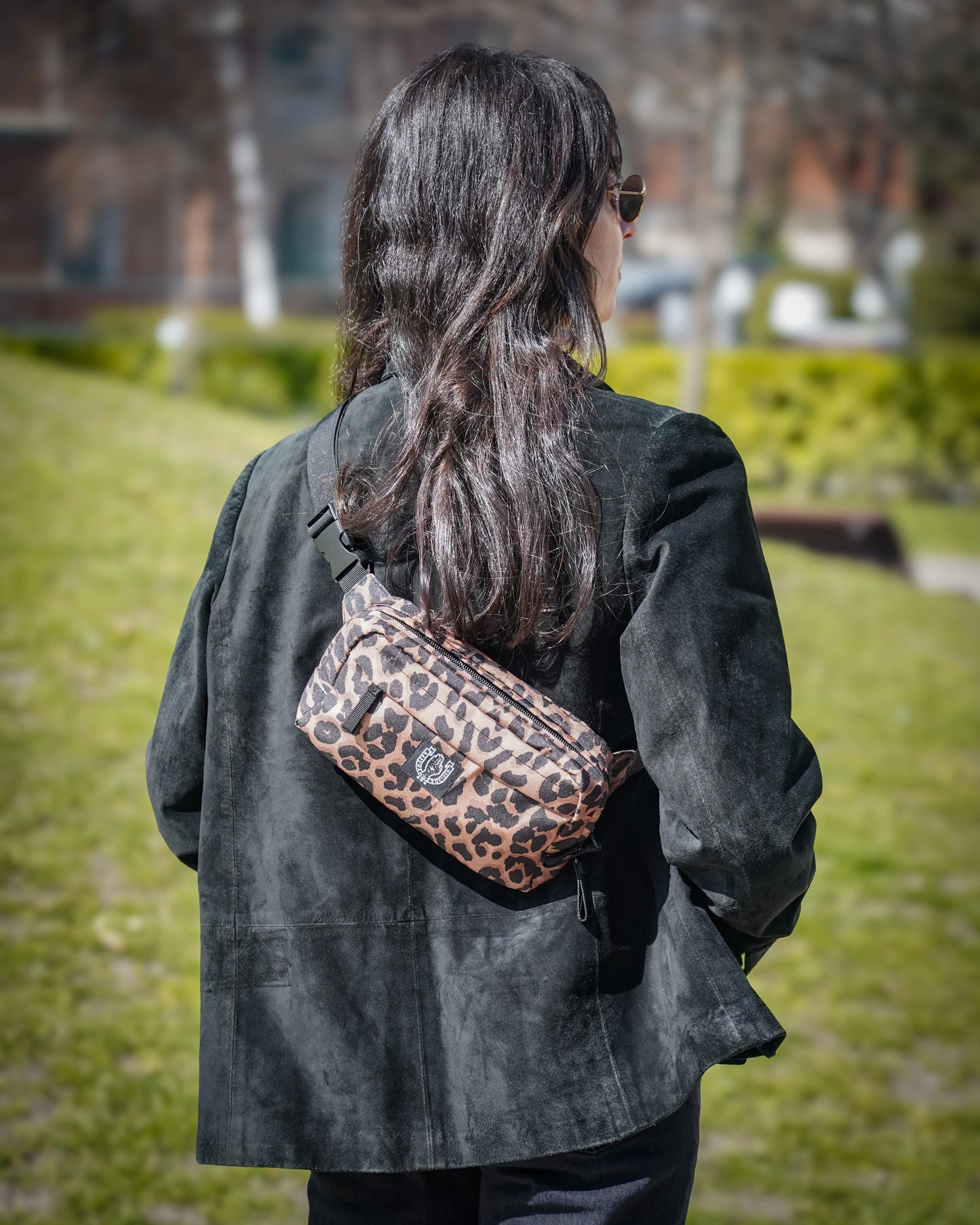 BHS Leopard Print Cross Body Bag