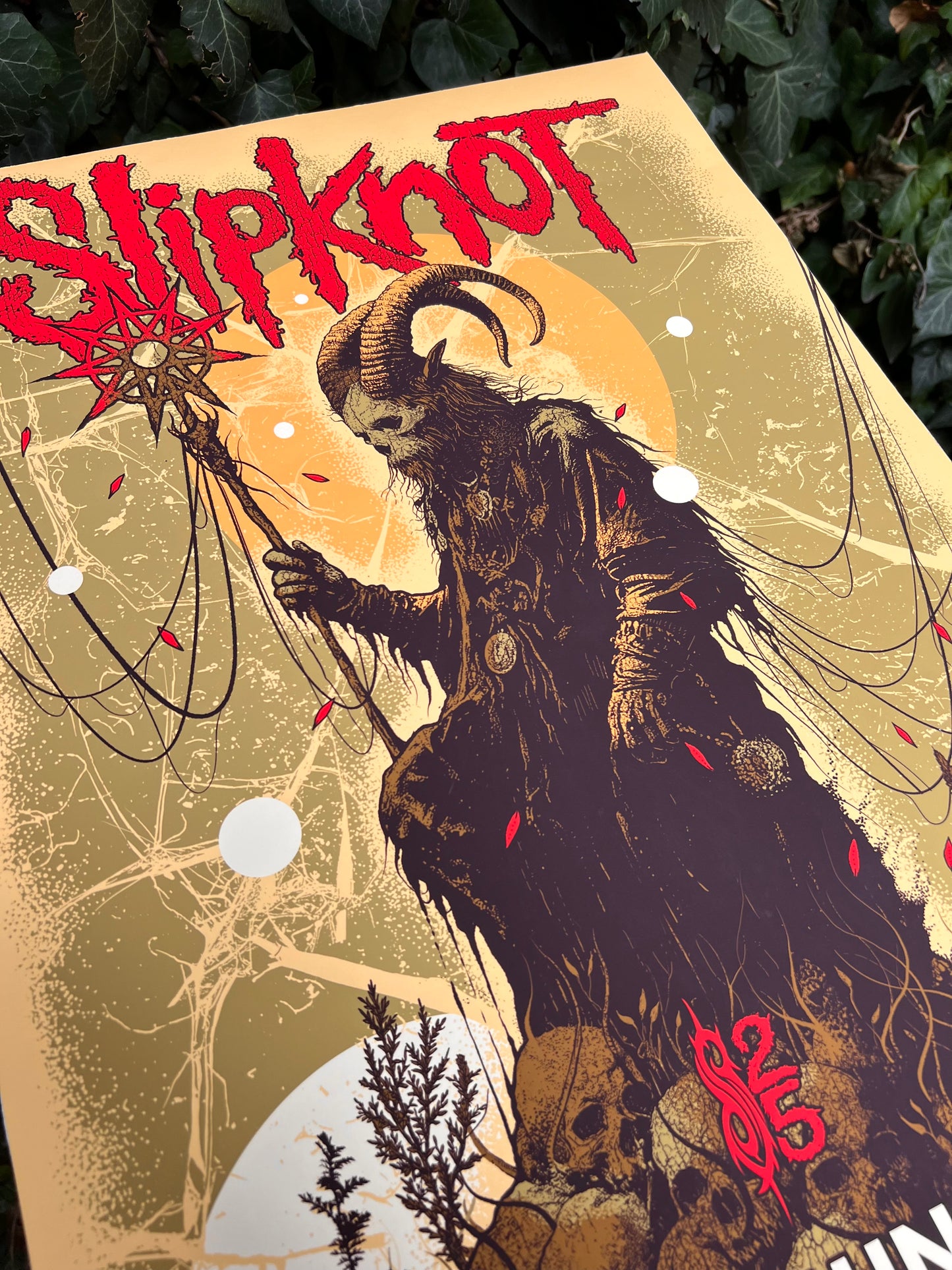 SLIPKNOT "Westfalenhalle" DORTMUND OFFICIAL GIG POSTER