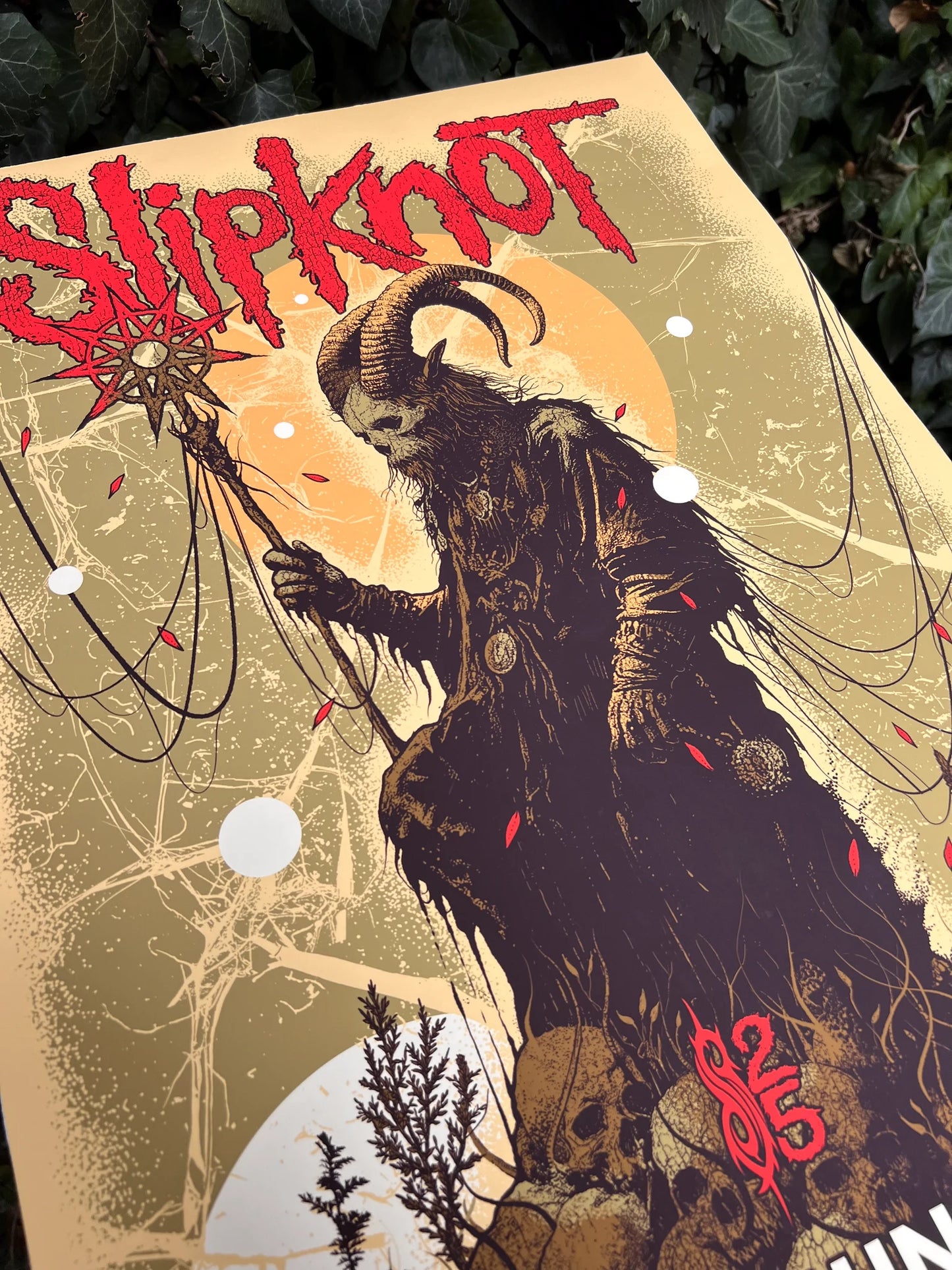 SLIPKNOT "Westfalenhalle" DORTMUND OFFICIAL GIG POSTER