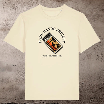 BHS "MATCHBOX" ORGANIC COTTON UNISEX HONEY PAPER T-SHIRT