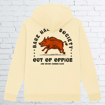 BHS "OUT OF OFFICE" UNISEX BUTTER HOODIE