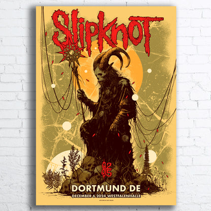 SLIPKNOT "Westfalenhalle" DORTMUND OFFICIAL GIG POSTER