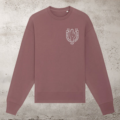 BHS LOGO UNISEX OVERSIZED CREWNECK