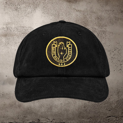 BHS LOGO Six Panel Unstructured Corduroy Cap