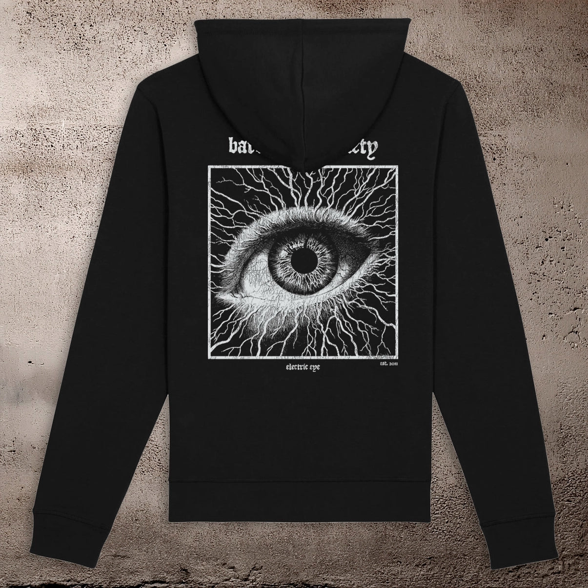 BHS ELECTRIC EYE UNISEX BLACK HOODIE