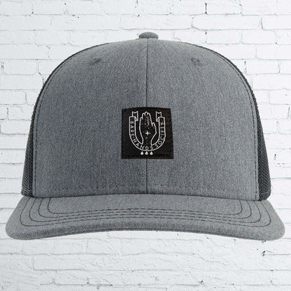 BHS LOGO LABEL SIX Panel CANVAS Trucker Cap