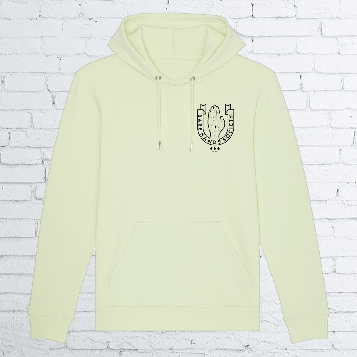 BHS LOGO UNISEX STEM GREEN HOODIE