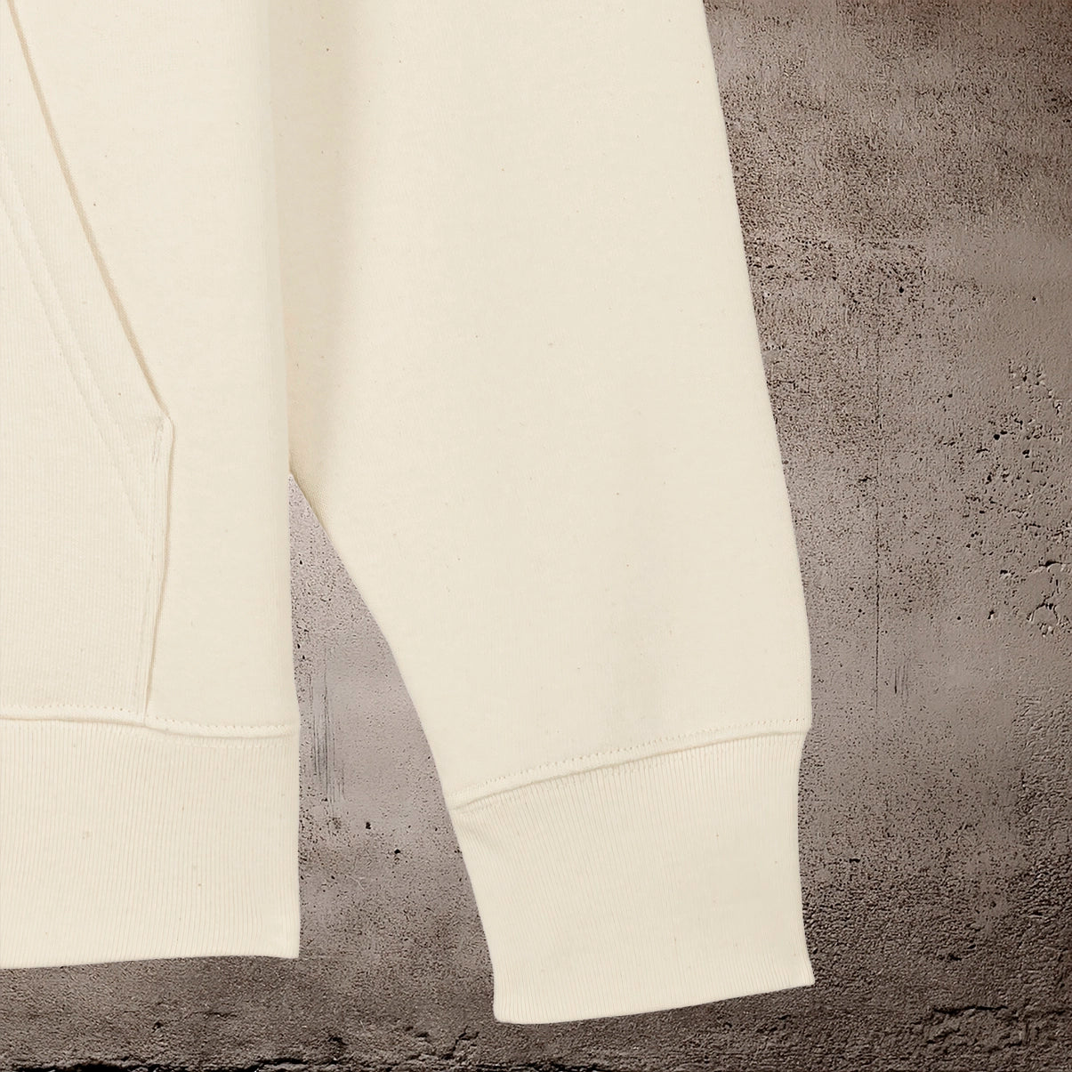 BHS METAL HANDS UNISEX NATURAL RAW HOODIE