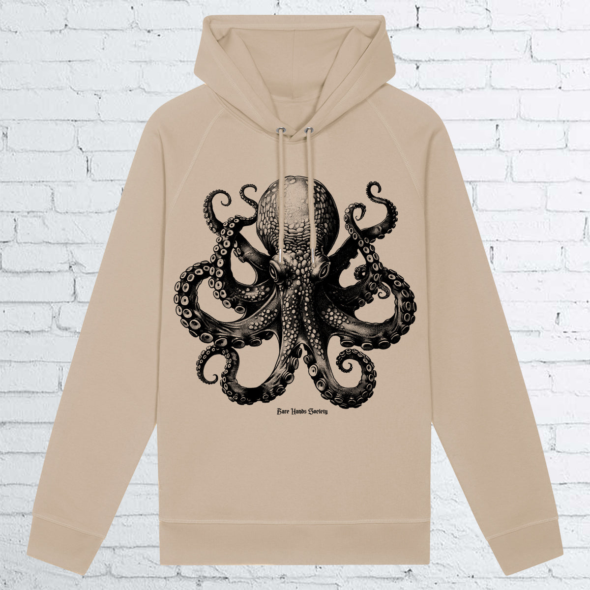 BHS BLACK OCTOPUS UNISEX DESERT DUST HOODIE