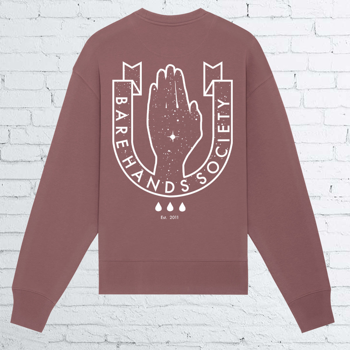 BHS LOGO UNISEX OVERSIZED CREWNECK