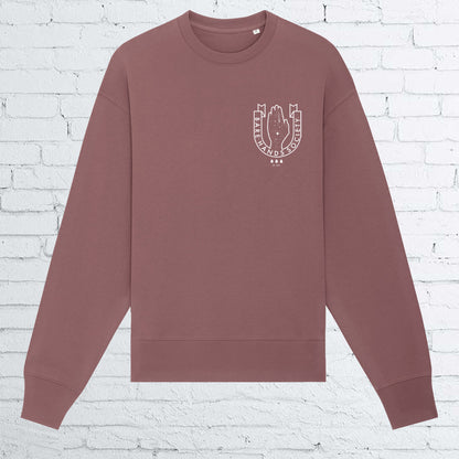 BHS LOGO UNISEX OVERSIZED CREWNECK