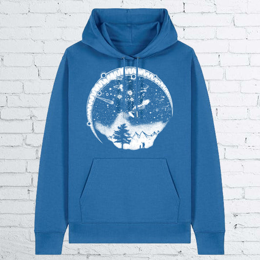 BHS STARRY SKY UNISEX SEA BLUE HOODIE