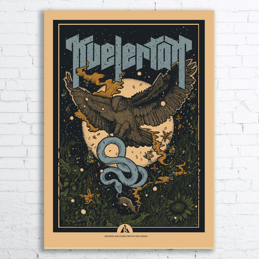KVELERTAK Limited Edition Screen Printed Poster 2018