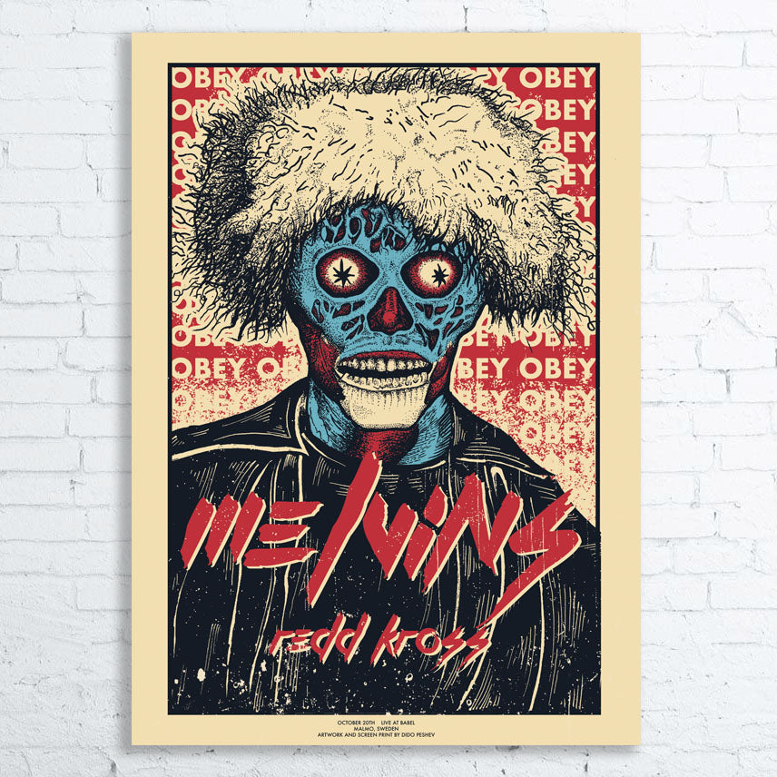 MELVINS Limited Edition Screen Printed Poster 2017