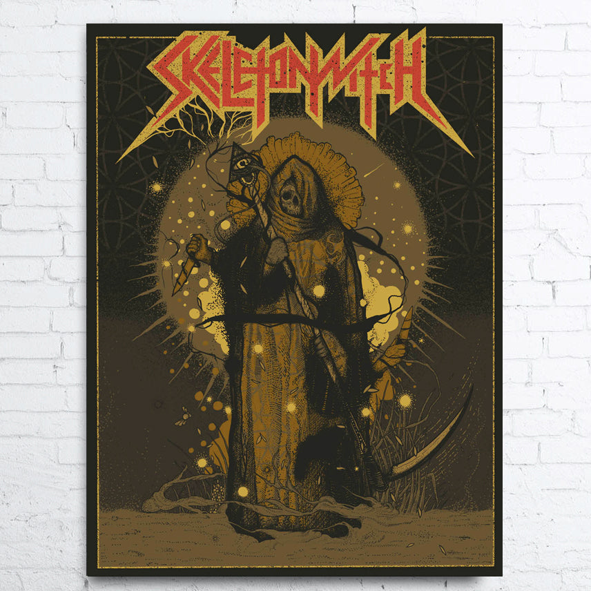 SKELETONWITCH Limited Edition Poster USA 2019