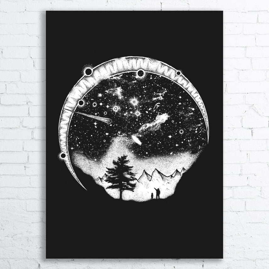STARRY SKY Screen Printed Poster