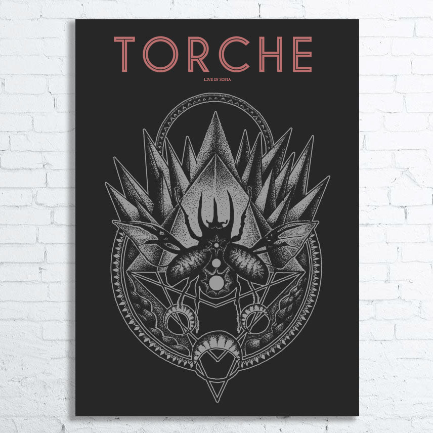 TORCHE Limited Edition Screen Printed Poster 2015